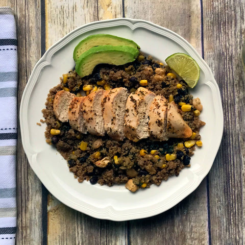 Southwestern Quinoa Chicken Bowl