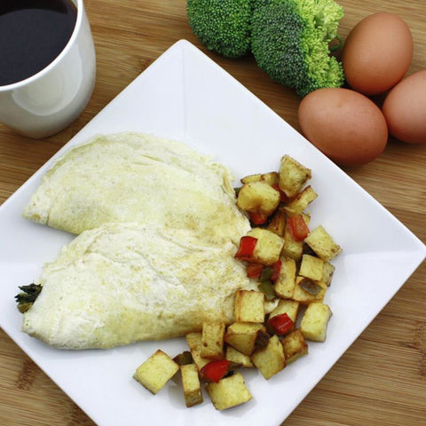 Spinach & Mushroom Omelette